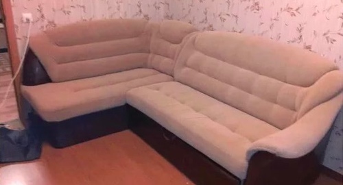 Перетяжка углового дивана. Косино-Ухтомский 