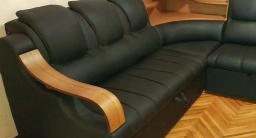Перетяжка кожаного дивана. Косино-Ухтомский 